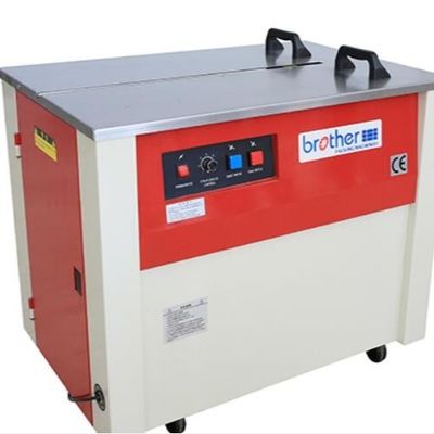 Gurt-Papier-Umreifungsmaschine halb automatisches 836*560 des Polypropylen-30kg