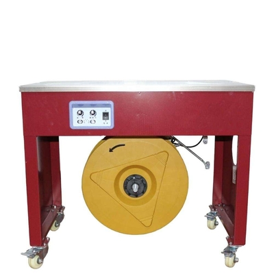 Halbautomatische Palettenbandmaschine für Wellkarton