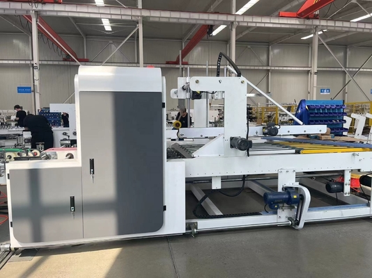 Folder Gluer Wellkartonbox Maschine Kompakte Struktur