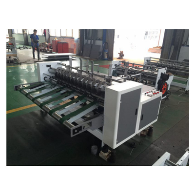 1200 mm Computerisierte Trennwand-Slotter-Montage Walzkartonbox-Maschine