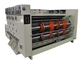 Ketten-Zufuhr-pneumatische 4 Farbe-Flexo-Druckmaschine mit Slotter und Stanze