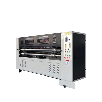 Dünner Blatt-Slitter-Punktezähler-gewölbte Karton-Kasten-Maschine 4.0kw Energiesparend