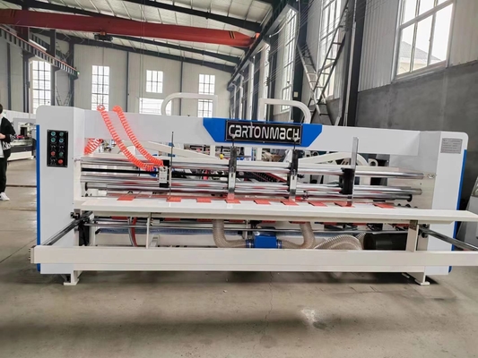 In hohem Grade Automatisierungs-Karton-faltender gewölbter Kasten, der Maschine 0~220m/Min klebt
