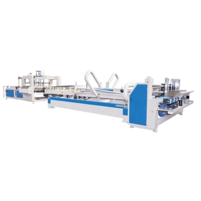 Volle automatische Karton-Ordner Gluer-Maschine Wellpappen-Verpackung