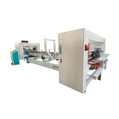 Folder Gluer 2600 mm Wellkartonbox Maschine Hochgeschwindigkeitsformung