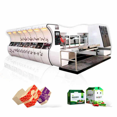 4 Farbkarton-Pizza-Wallbox-Flexo-Maschine