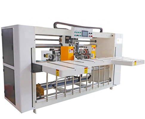 Automatische Einstücksstichmaschine zur Herstellung von Wellkartons