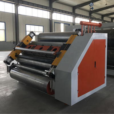 Pneumatische gefahrene automatische 1600mm einzelner Plandreher-gewölbte Karton-Kasten-Maschine