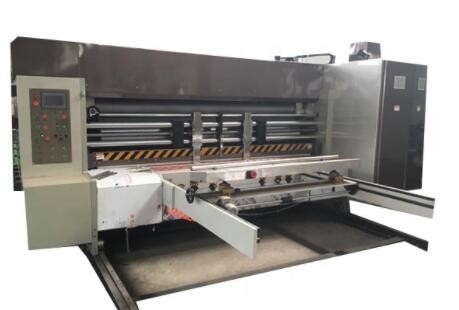 Wirtschaftliche drei Drucker-Slotter Die Cutter-Maschinen-gewölbter Karton-Kasten der Farbe18mm