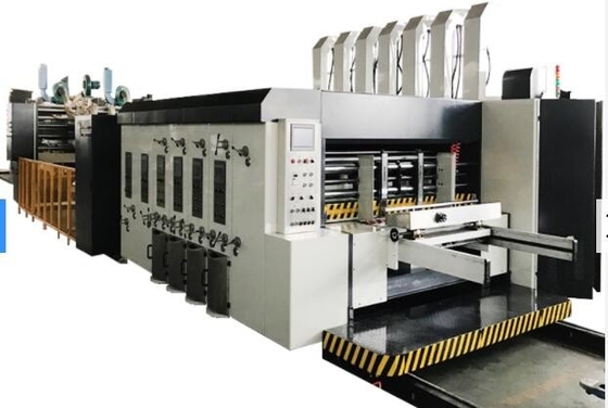 Vollautomatische Klebestelle gewölbter Drucker-Slotter Die Cutters des Kasten-zwei der Farbe2mm Flexo